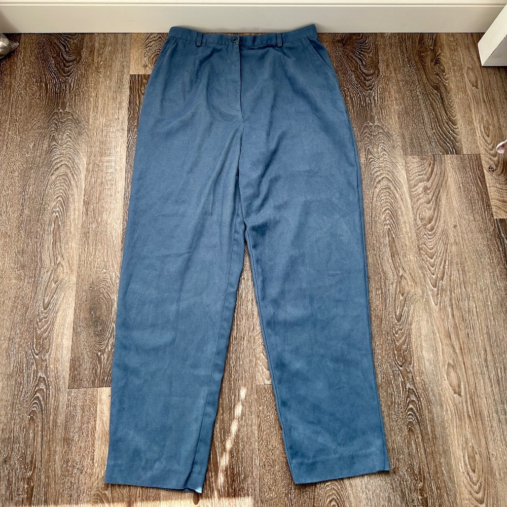 Vintage Pendleton Women’s Straight Leg Faux Suede Pants Size 12